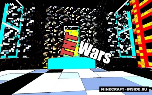 TNT Wars Splash — Minecraft xarita, rasm 1