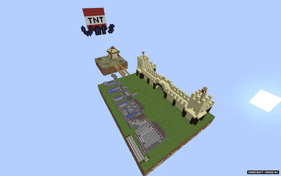 TNT Wars Splash — Minecraft xarita, rasm 2