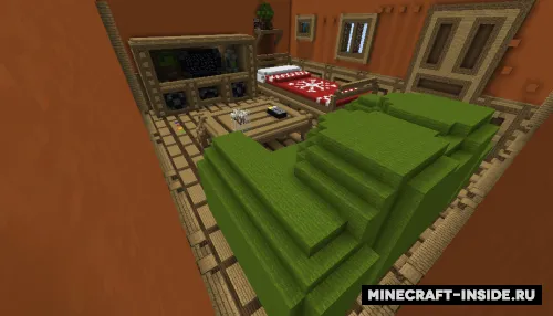 Kimning ustuni uzunroq? — Minecraft xarita, rasm 1