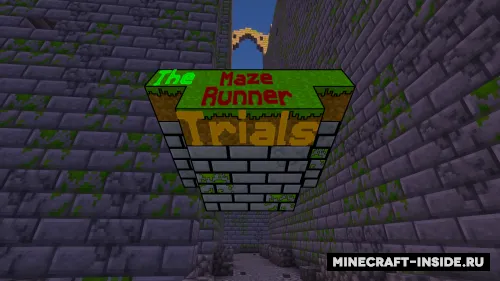 The Maze Runner Trials — Minecraft xarita, rasm 1