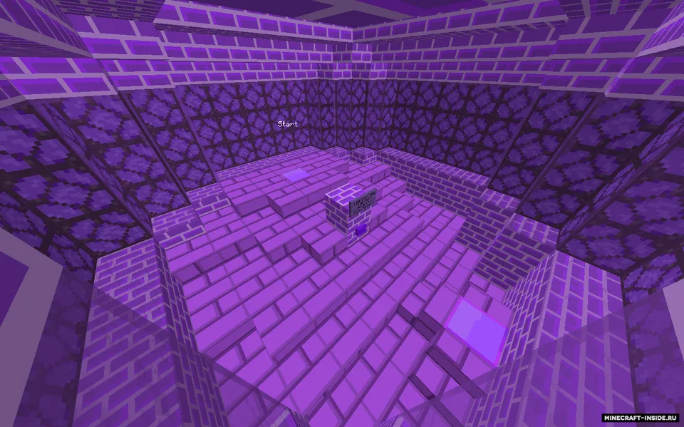 Purple Prison — Minecraft xarita, rasm 1