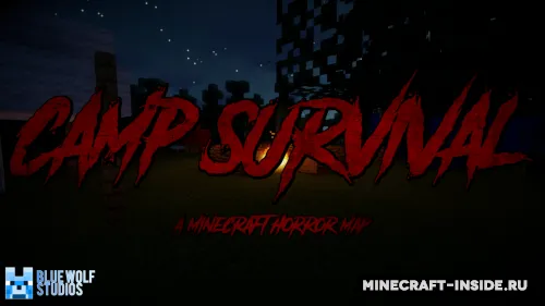 Camp Survival — Minecraft xarita, rasm 1