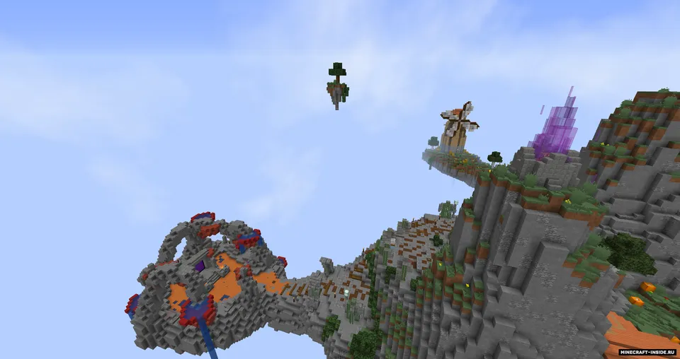 Vaqtsiz orol — Minecraft xarita, rasm 2
