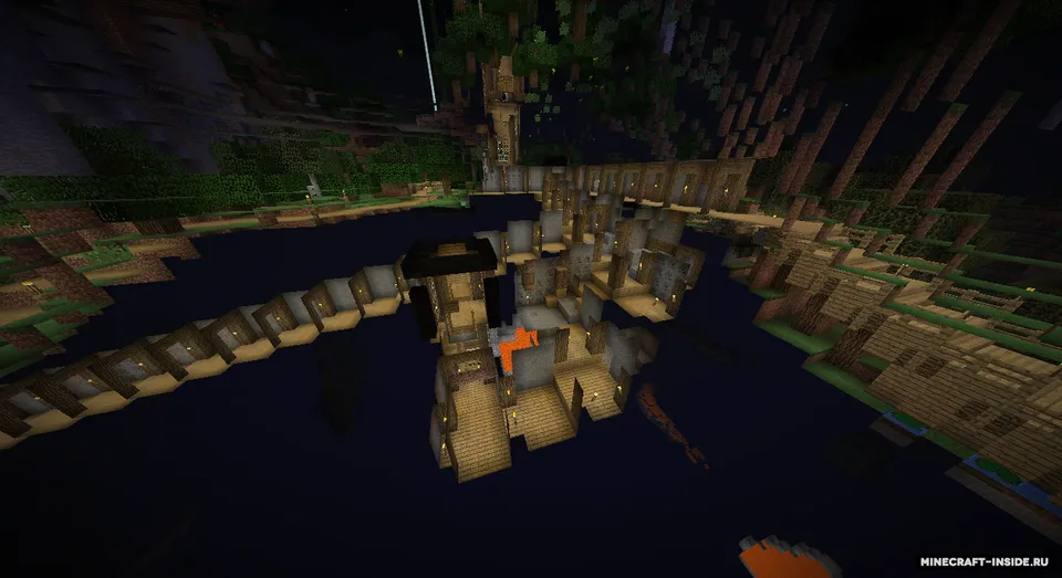 O'rmon qishlog'i (Birinchi era) — Minecraft xarita, rasm 3