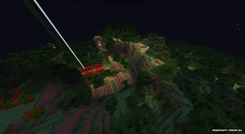 O'rmon qishlog'i (Birinchi era) — Minecraft xarita, rasm 5