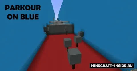 Parkour On Blue