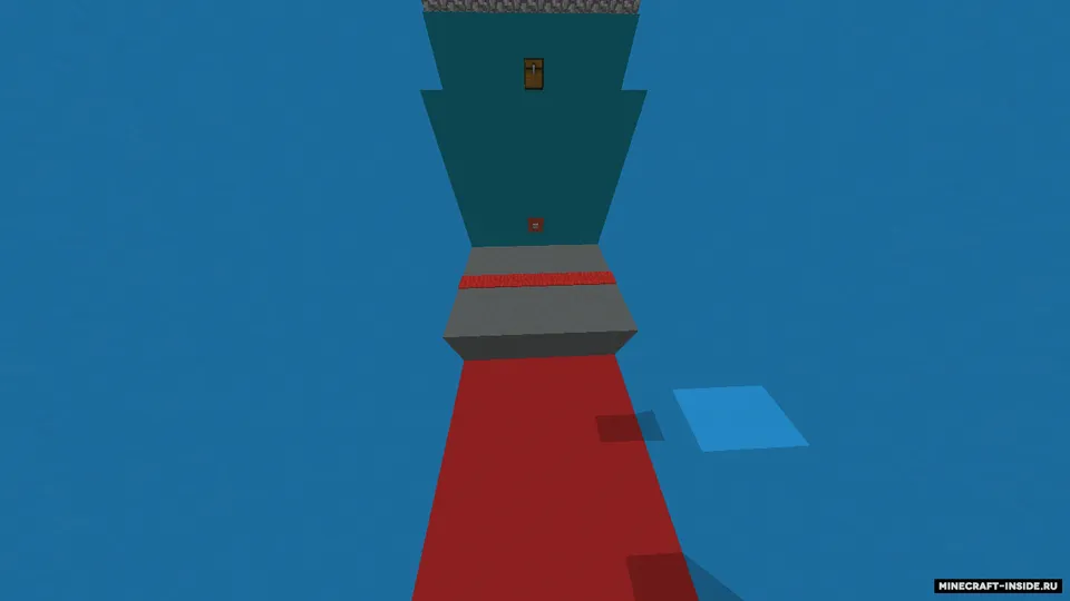 Parkour On Blue — Minecraft xarita, rasm 2