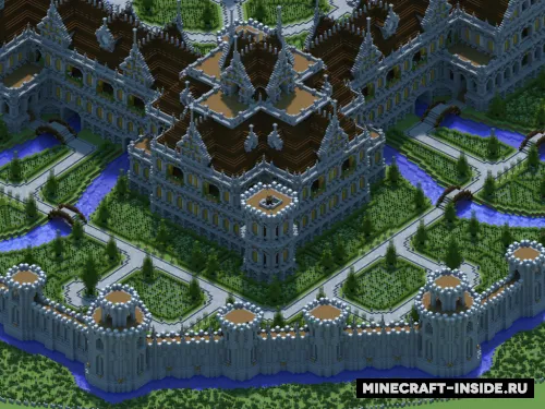 Grand Jaune Palace — Minecraft xarita, rasm 1