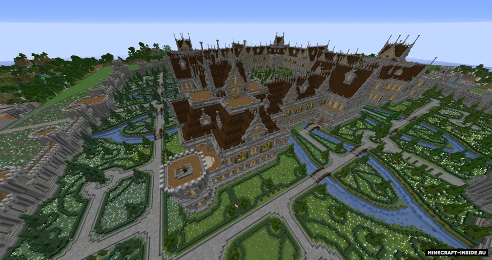 Grand Jaune Palace — Minecraft xarita, rasm 2