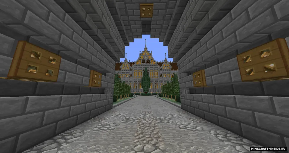 Grand Jaune Palace — Minecraft xarita, rasm 4