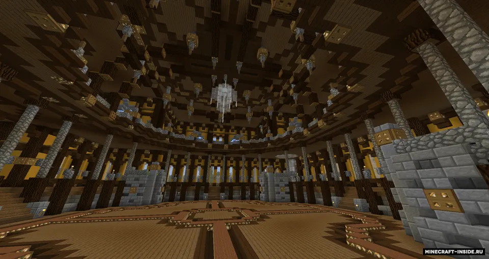 Grand Jaune Palace — Minecraft xarita, rasm 6