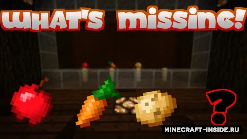 What's Missing? — Minecraft xarita, rasm 1
