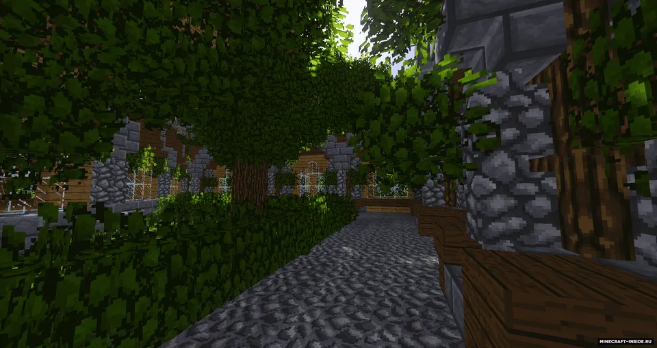 Minecraft'da o'rta asr shahri — Minecraft xarita, rasm 3