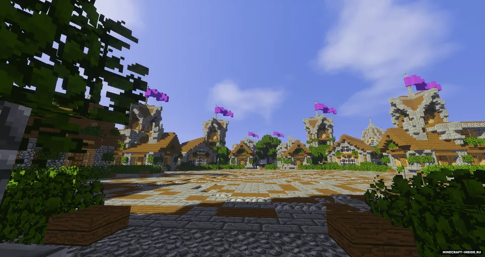 Minecraft'da o'rta asr shahri — Minecraft xarita, rasm 7