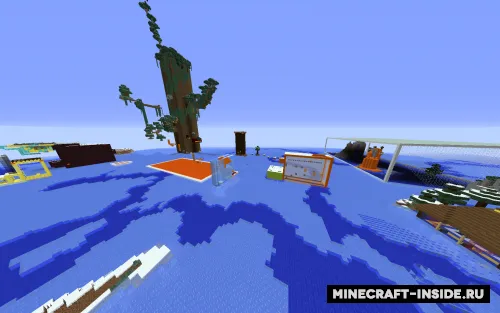 DarkEagle58'dan parkur xarita — Minecraft xarita, rasm 1