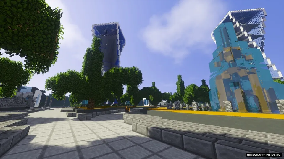 Minecraft'dagi shahar — Minecraft xarita, rasm 2