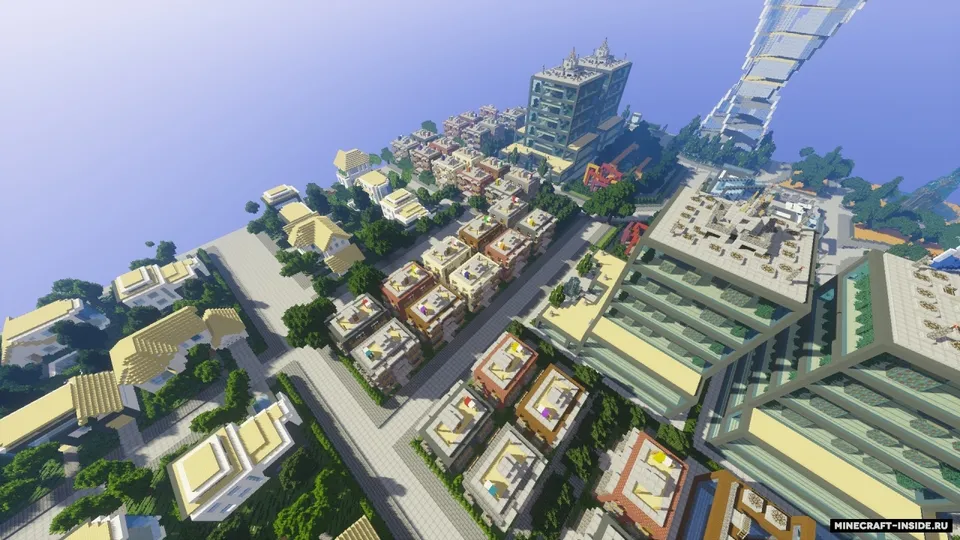 Minecraft'dagi shahar — Minecraft xarita, rasm 6