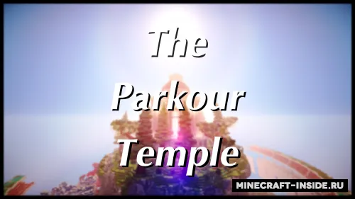 The Parkour Temple — Minecraft xarita, rasm 1