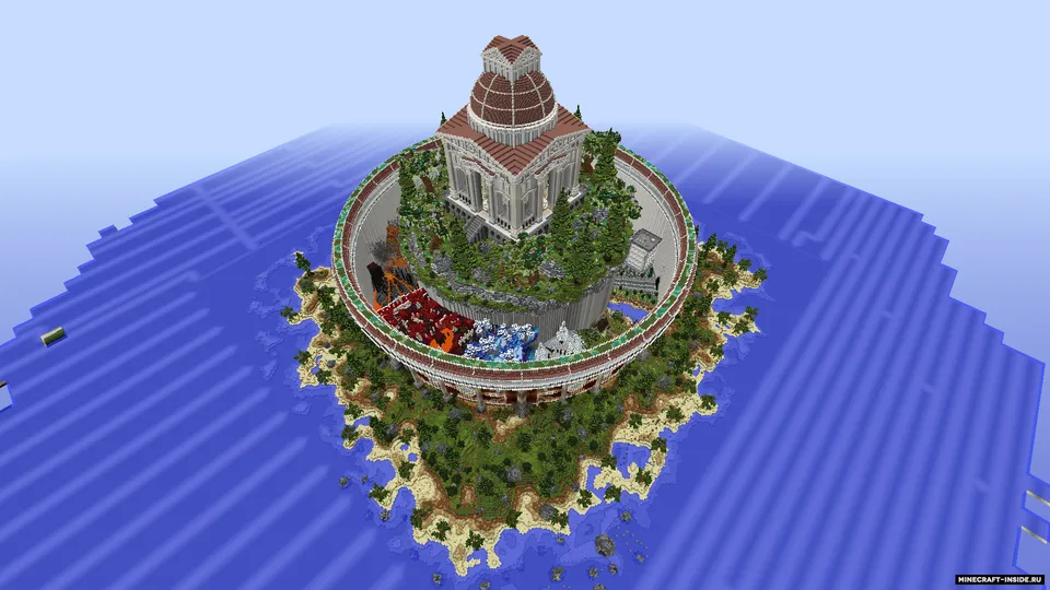 The Parkour Temple — Minecraft xarita, rasm 2