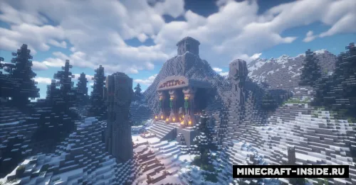 Dwarven City — Minecraft xarita, rasm 1