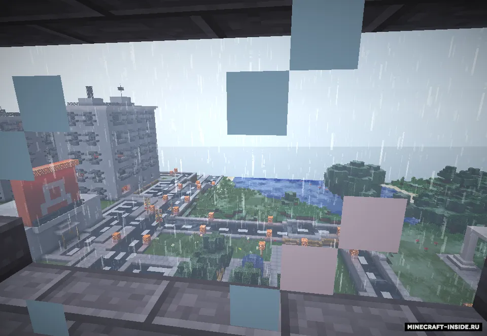 Tog' yonidagi shahar — Minecraft xarita, rasm 2
