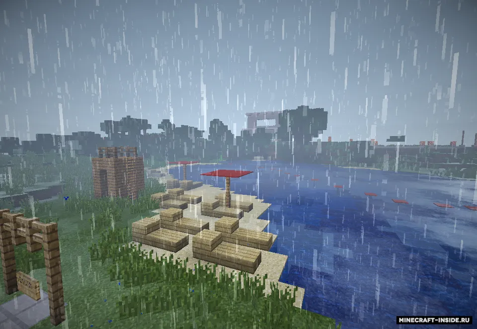 Tog' yonidagi shahar — Minecraft xarita, rasm 3