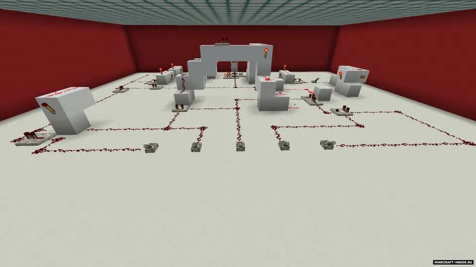 Open The Door: Reverse Engineering — Minecraft xarita, rasm 2