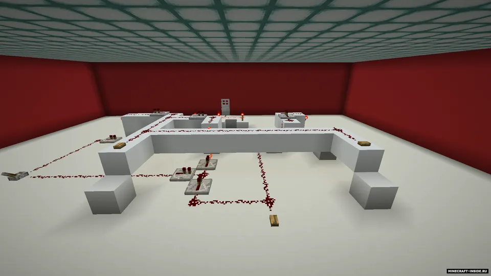 Open The Door: Reverse Engineering — Minecraft xarita, rasm 4