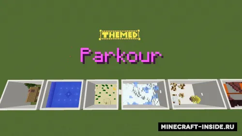 Themed Parkour — Minecraft xarita, rasm 1