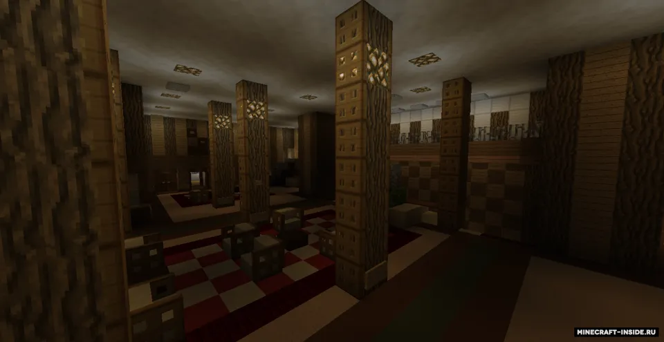 RMS Queen Elizabeth 1938 — Minecraft xarita, rasm 3