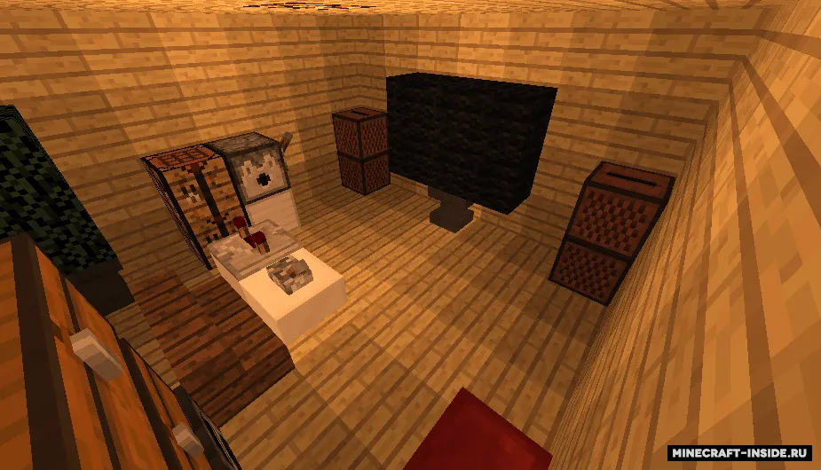 Find the button and block 2 — Minecraft xarita, rasm 5