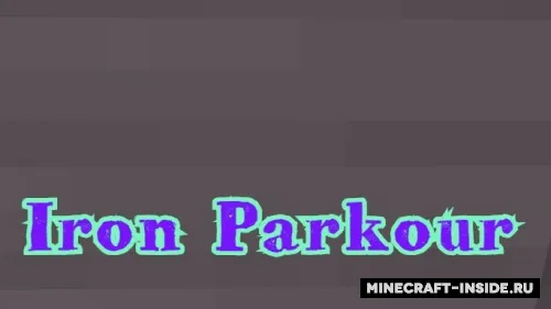 Iron Parkour — Minecraft xarita, rasm 1
