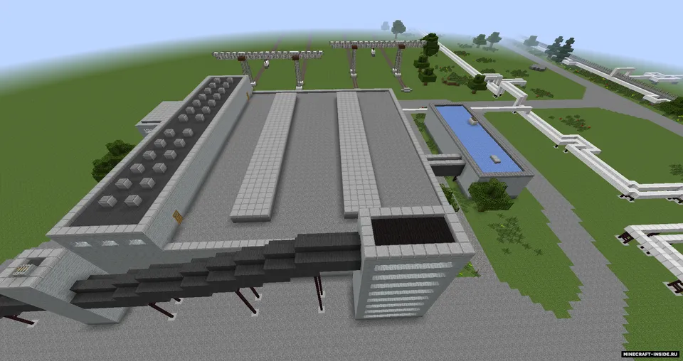 Chernobyl 2019 / CHNPP + Sarkofag — Minecraft xarita, rasm 3