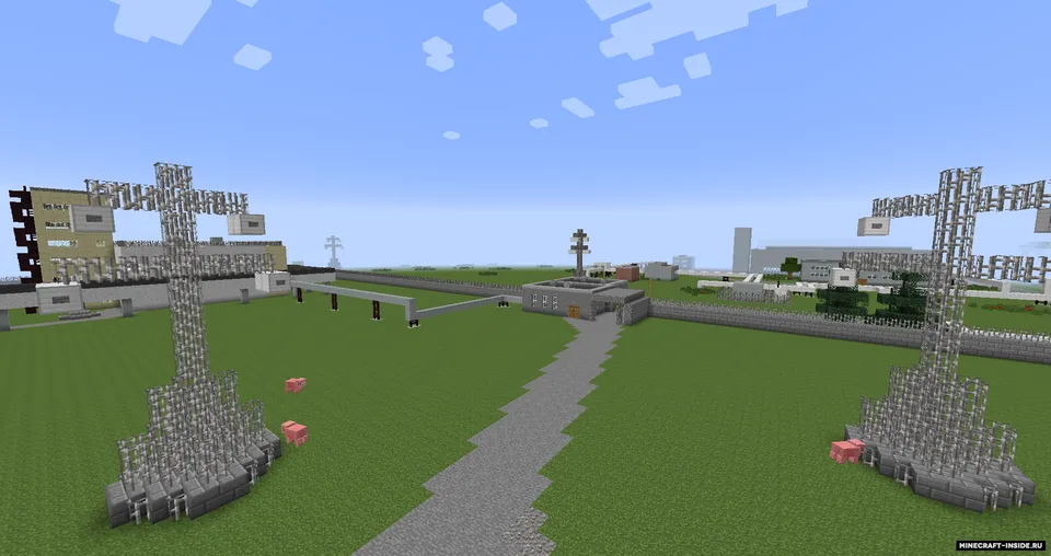 Chernobyl 2019 / CHNPP + Sarkofag — Minecraft xarita, rasm 4