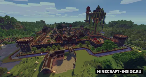 Mine-Venture — Minecraft xarita, rasm 1