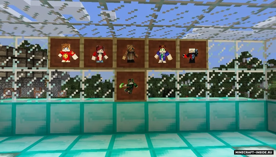 PRIZRAK dan sinovlar — Minecraft xarita, rasm 3