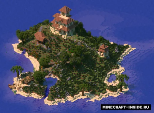 Lone Island — Minecraft xarita, rasm 1