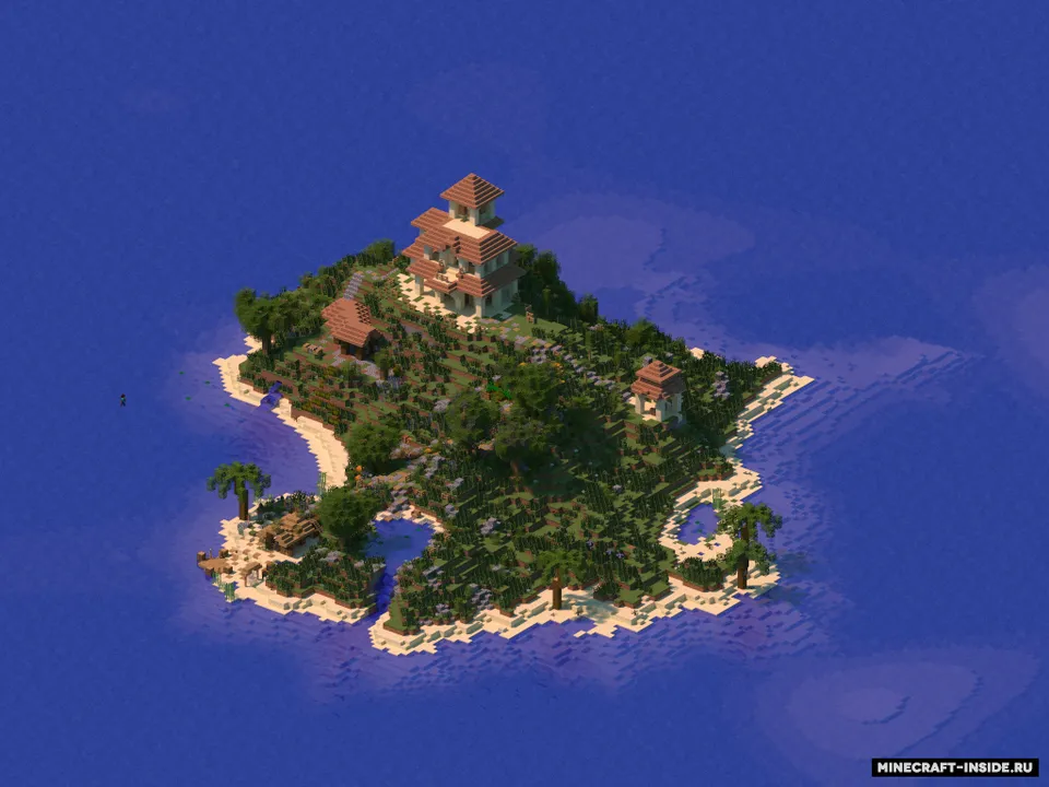 Lone Island — Minecraft xarita, rasm 2