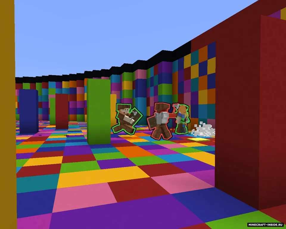 Color PvP Online — Minecraft xarita, rasm 4
