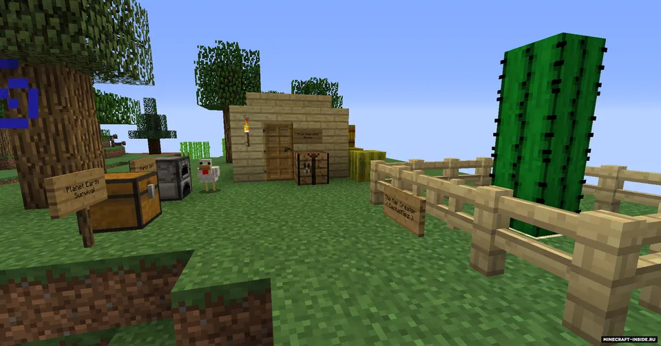Planet Earth Survival — Minecraft xarita, rasm 6