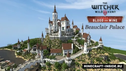 Beauclair Palace — Minecraft xarita, rasm 1