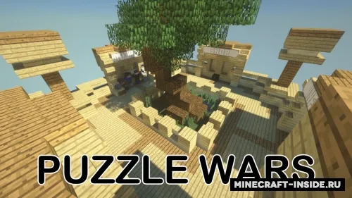 Puzzle Wars — Minecraft xarita, rasm 1