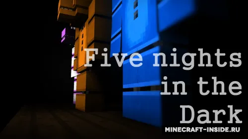 Five Nights in the Dark — Minecraft xarita, rasm 1