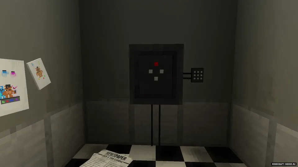 Five Nights in the Dark — Minecraft xarita, rasm 4