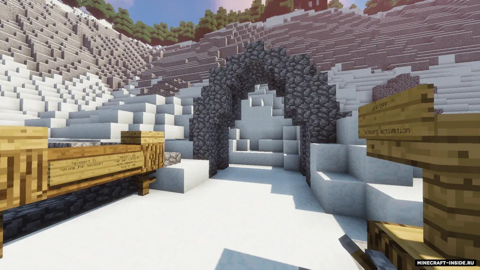 Winty Village — Minecraft xarita, rasm 7