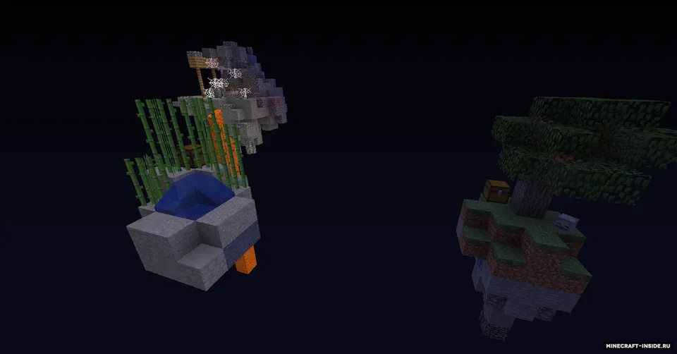 Uchar orollar — Minecraft xarita, rasm 4