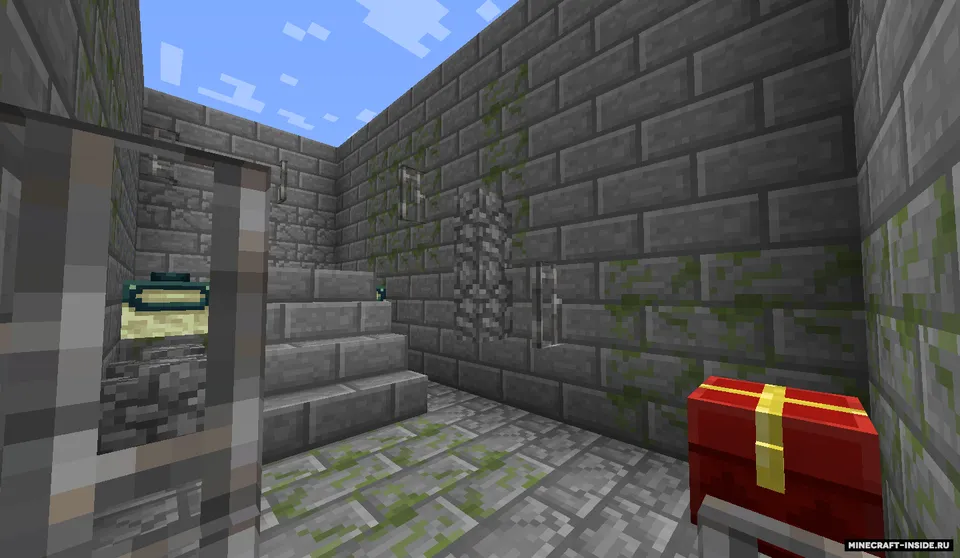 RussianEnot45 dan tugmani top — Minecraft xarita, rasm 5