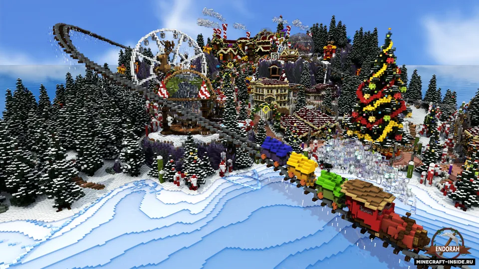 Santa's Missions — Minecraft xarita, rasm 3