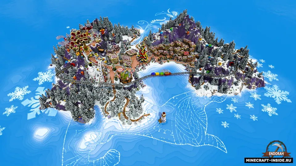 Santa's Missions — Minecraft xarita, rasm 5