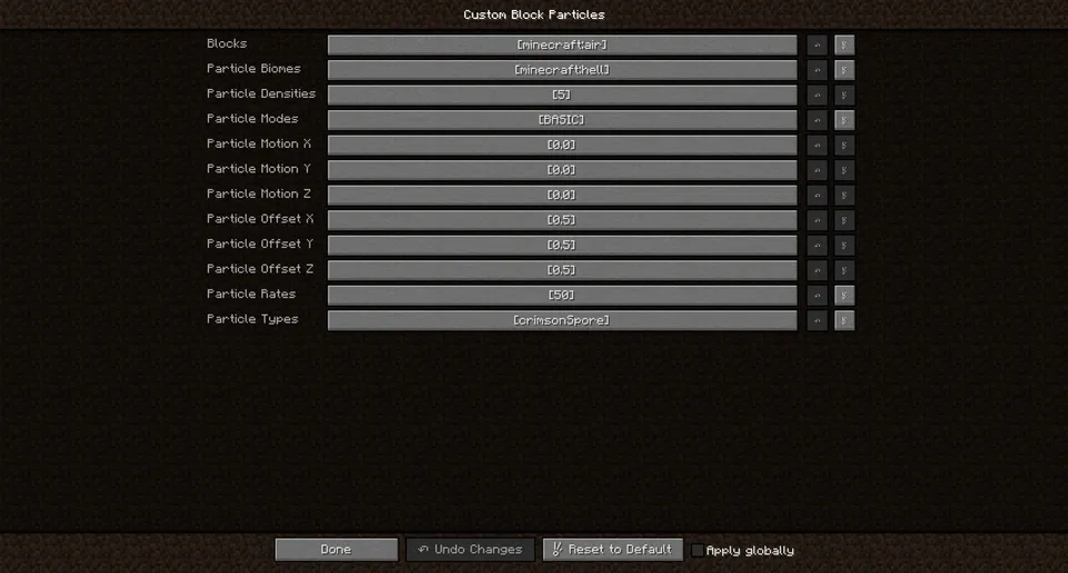 Block Particle Spawning — Minecraft mod, rasm 4